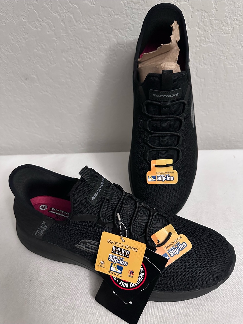 Skechers Men’s Slip-ins Work Summits Colsin Size 9.5